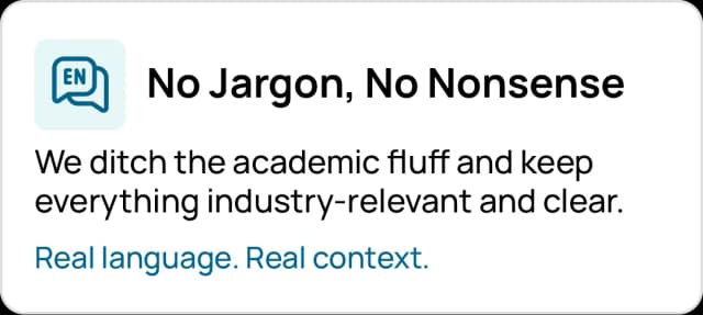 Learn from easy-to-follow, jargon-free materials designed for real excavator operators