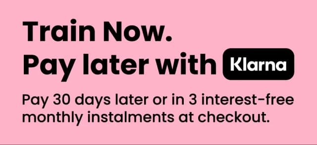 train now pay later with klarna