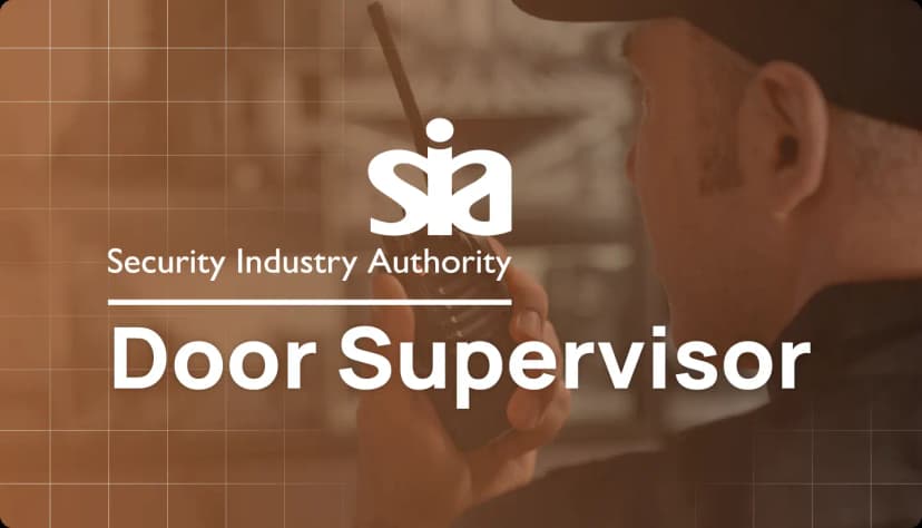 Book your SIA Door Supervisor Course with Hurak – available in over 30 locations across the UK